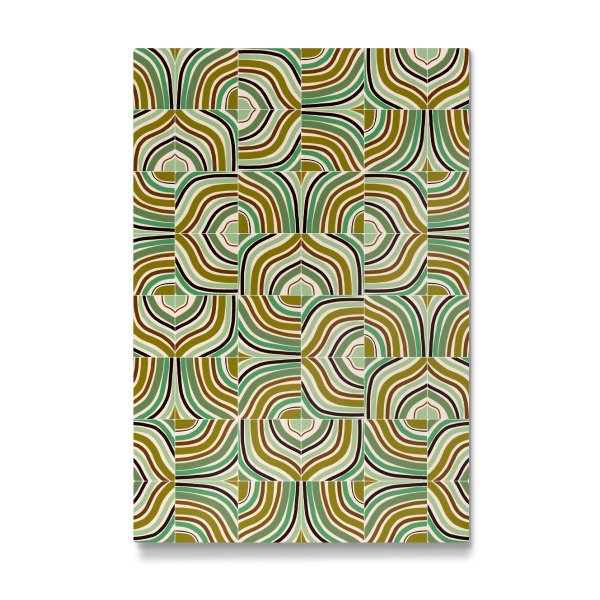 Galerie-Print "Jade Rainbow Mixed Tiles" 30x20 cm artboxONE