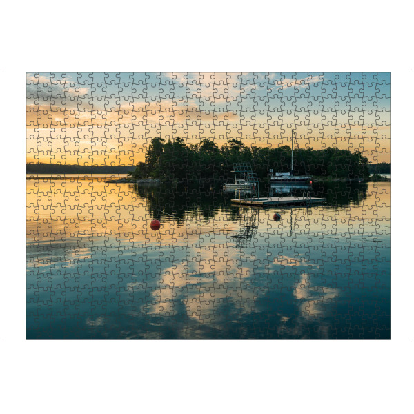 artboxONE Puzzle "Schäreninsel am Abend" artboxONE - Natur,Reise,Reise / Strand und Meer,Reise / Länder