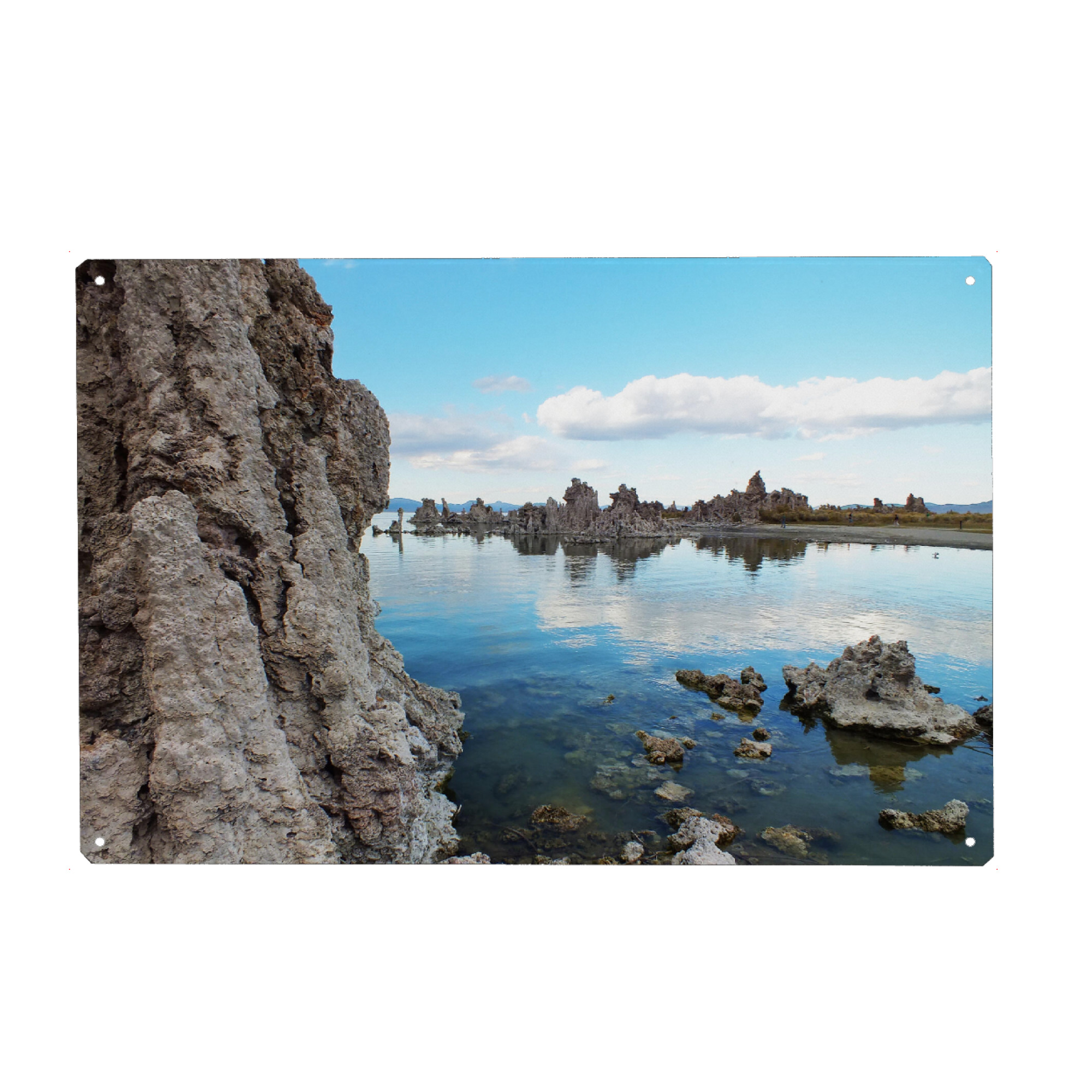 Metall Poster "Mono Lake, Kalifornien" artboxONE - Natur,Reise,Reise / Länder