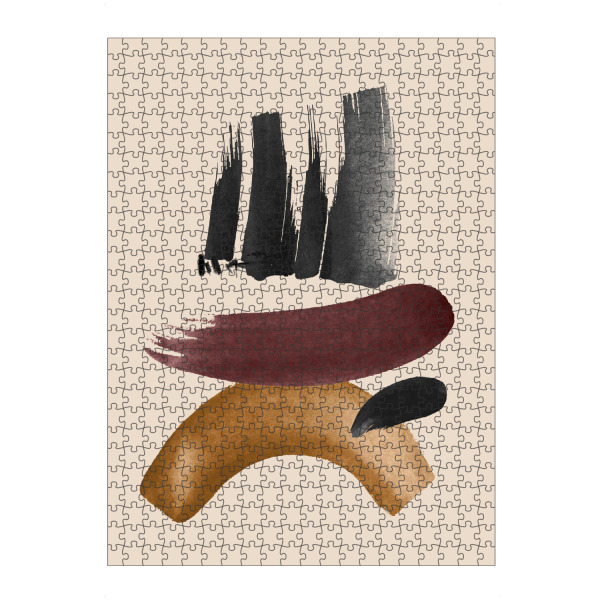 artboxONE Puzzle "Brush Ink" artboxONE - Abstrakt - Brush,Ink,Colors,Abstract,Abstrakt,Bunt,Colorful - Bild brush