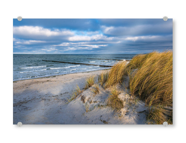 Acrylglasbild "Strand in Ahrenshoop" artboxONE - Natur,Reise,Reise / Strand und Meer