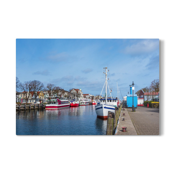 Galerie-Print "Fischkutter am Alten Strom" 30x20 cm artboxONE