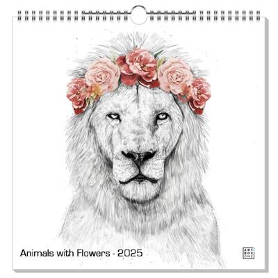 Animals with Flowers