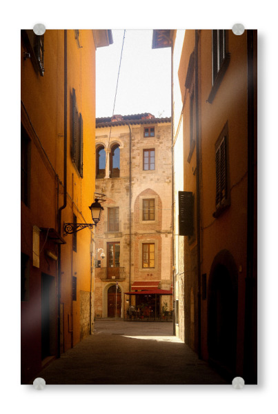 Acrylglasbild "Italian Alleyway" artboxONE - Städte,Reise,Architektur