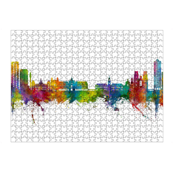 artboxONE Puzzle "Rennes France Skyline" artboxONE - Städte