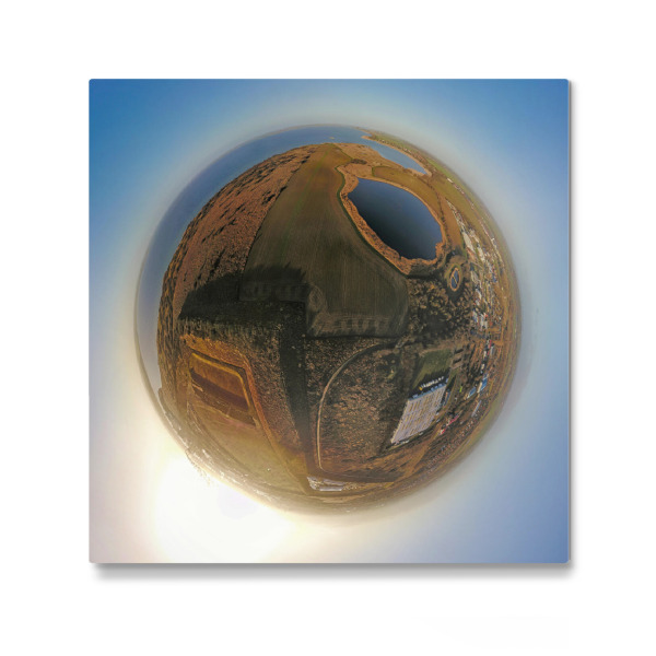 Galerie-Print "Wismar - Fauler See" 30x30 cm artboxONE