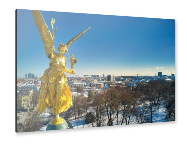 Alu-Dibond "Münchner Friedensengel" 30x20 cm artboxONE
