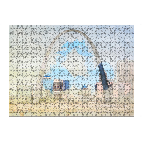 artboxONE Puzzle "Gateway Arch, Saint Louis" artboxONE - Architektur,Reise / Länder,Städte / Weitere