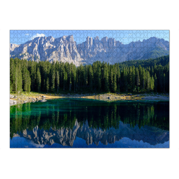 Puzzle Ravensburger "Karersee in summer" artboxONE - Natur,Reise,Reise / Länder