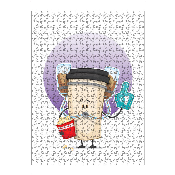 Puzzle Ravensburger "BIG FAN" artboxONE - Essen & Trinken,Comic,Streetart,Sport,Lustig