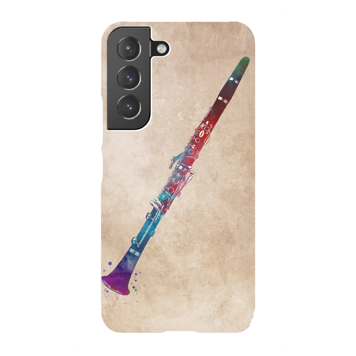 "Clarinet music instrument"für Samsung Galaxy - Premium-Case Handyhülle artboxONE