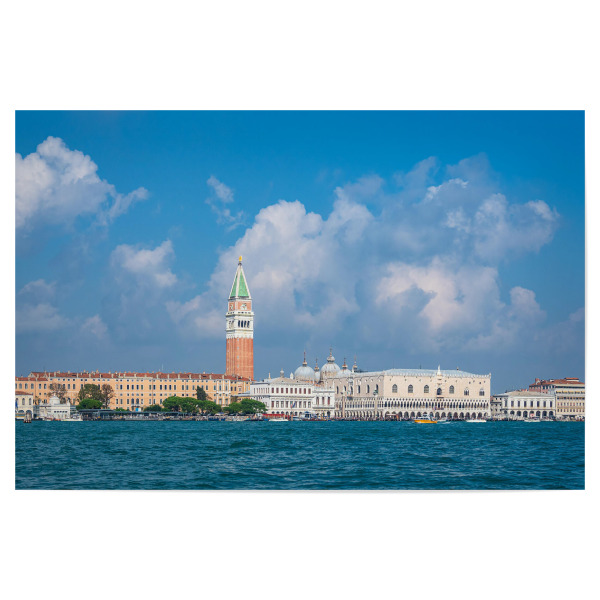 Poster 30x20 cm "Markusturm und Dogenpalast" artboxONE - Reise,Architektur,Städte / Venedig,Reise / Länder
