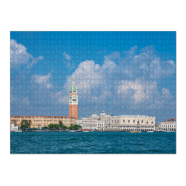Puzzle Ravensburger "Markusturm und Dogenpalast" artboxONE - Reise,Architektur,Städte / Venedig,Reise / Länder