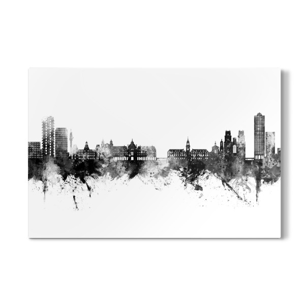 Galerie-Print "Rennes France Skyline Black" 30x20 cm artboxONE