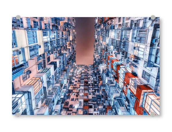 Acrylglasbild "Yick Cheong" artboxONE - Städte,Reise,Architektur,Reise / Asien,Reise / Länder