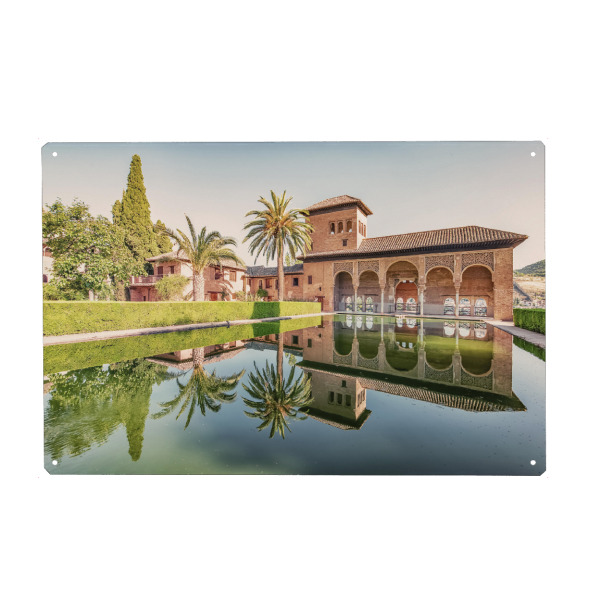 Holzbild "Alhambra" artboxONE - Städte,Reise,Architektur,Reise / Länder,Städte / Weitere