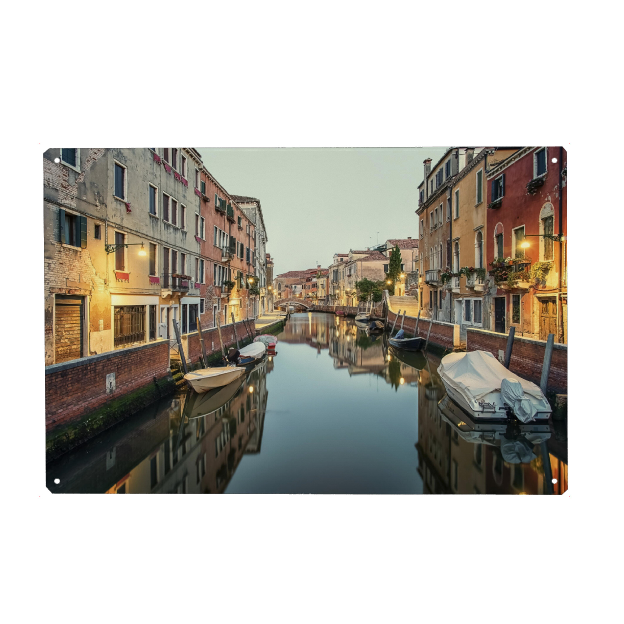 Metall Poster "Venice city" artboxONE - Städte,Reise,Architektur,Städte / Venedig,Reise / Länder