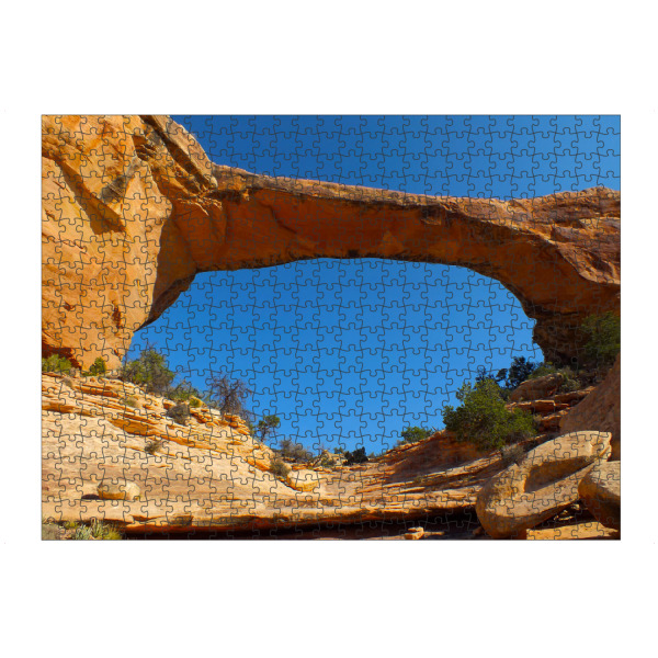 Puzzle Ravensburger "Natural Bridges Monument, Utah" artboxONE - Natur,Reise,Reise / Länder