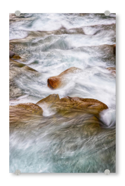 Acrylglasbild "Der Bach" artboxONE - Natur,Reise,Abstrakt
