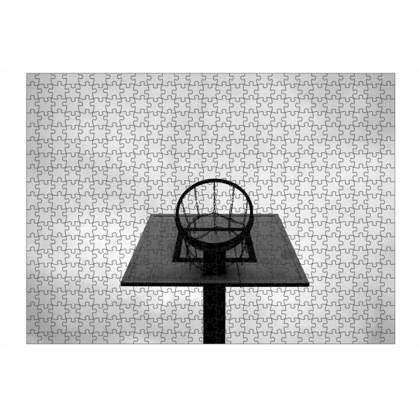 Puzzle Ravensburger "Basket" artboxONE - Schwarzweiß,Architektur,Sport