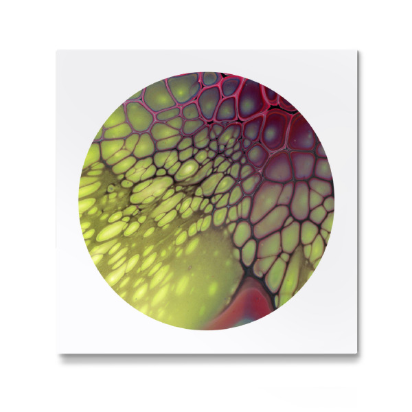 Galerie-Print "Bunt Zellen" 30x30 cm artboxONE
