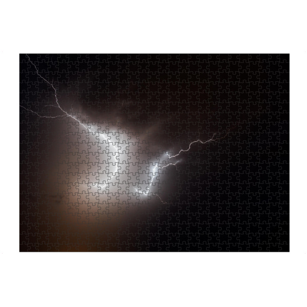 Puzzle Ravensburger "Dark lightning" artboxONE - Natur