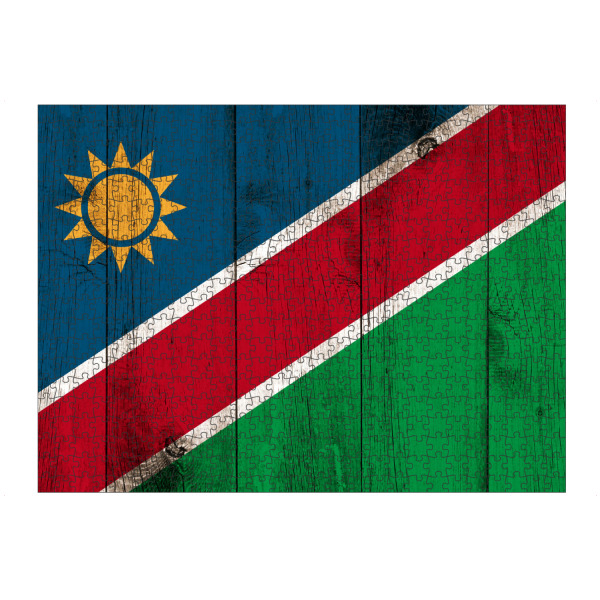 artboxONE Puzzle "Namibia Vintage Flag" artboxONE - Reise,Abstrakt,Reise / Afrika,Buchstaben / N