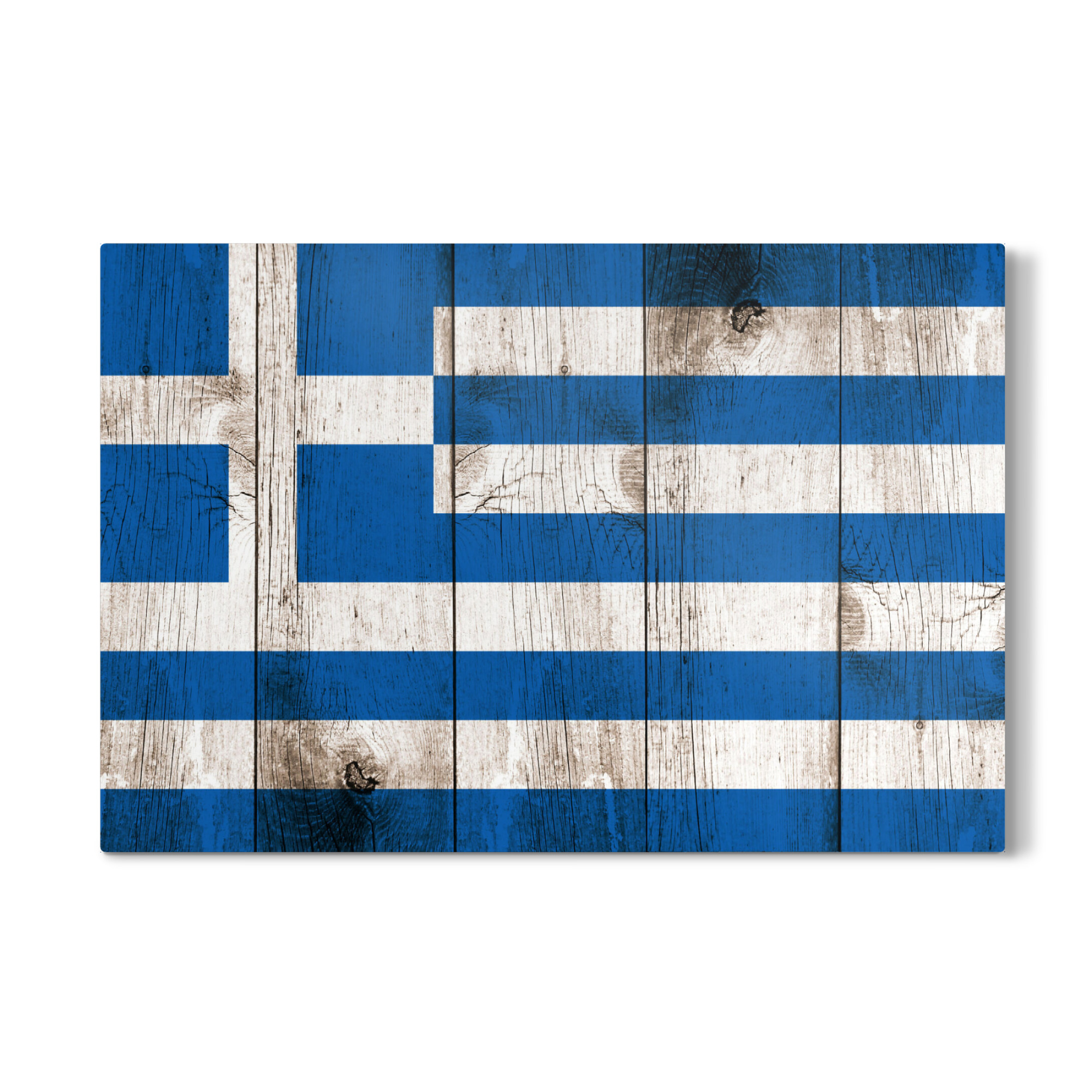 Galerie-Print "Greek Vintage Flag" 30x20 cm artboxONE
