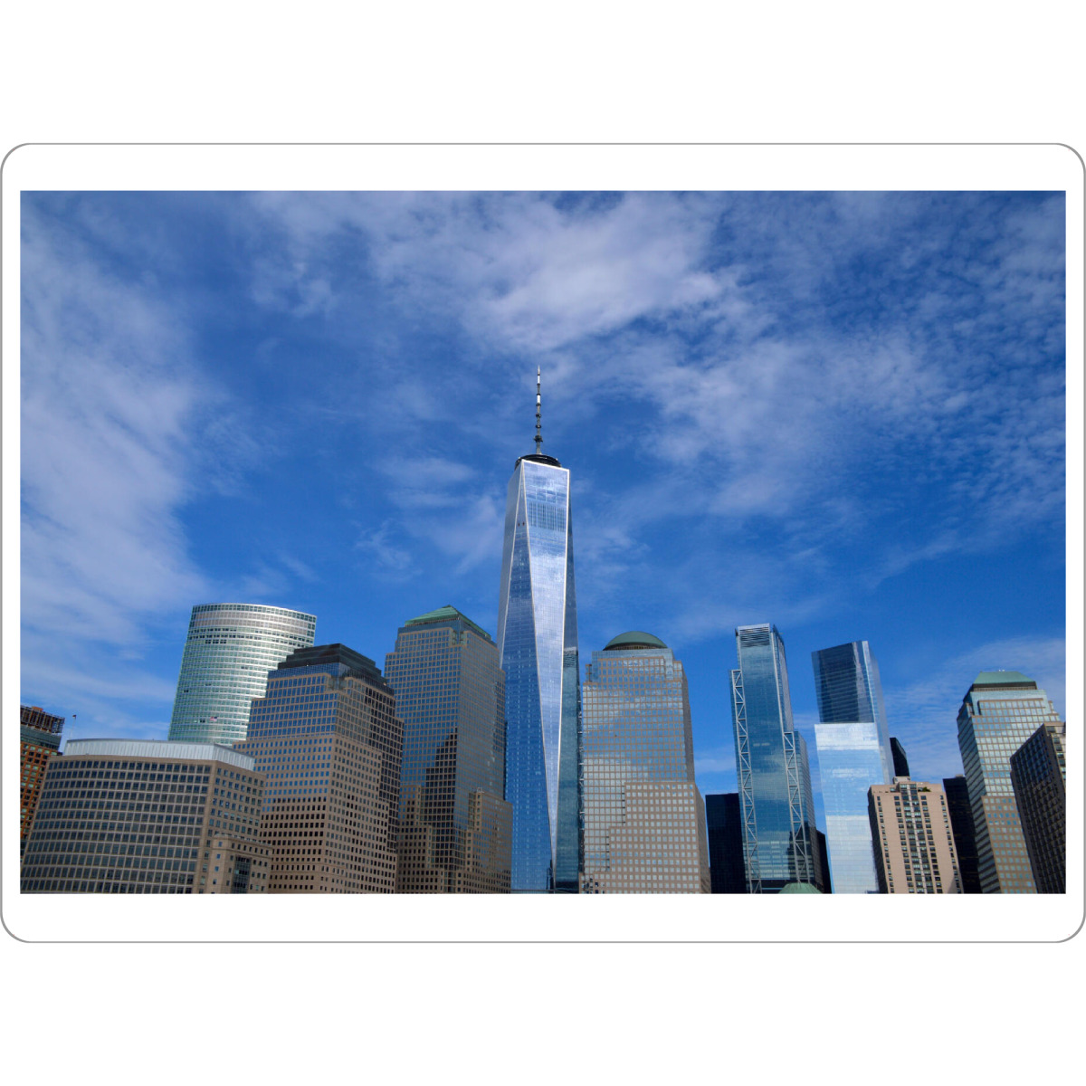 Tischset "The Skyline of Manhattan" artboxONE - Städte / New York,Reise