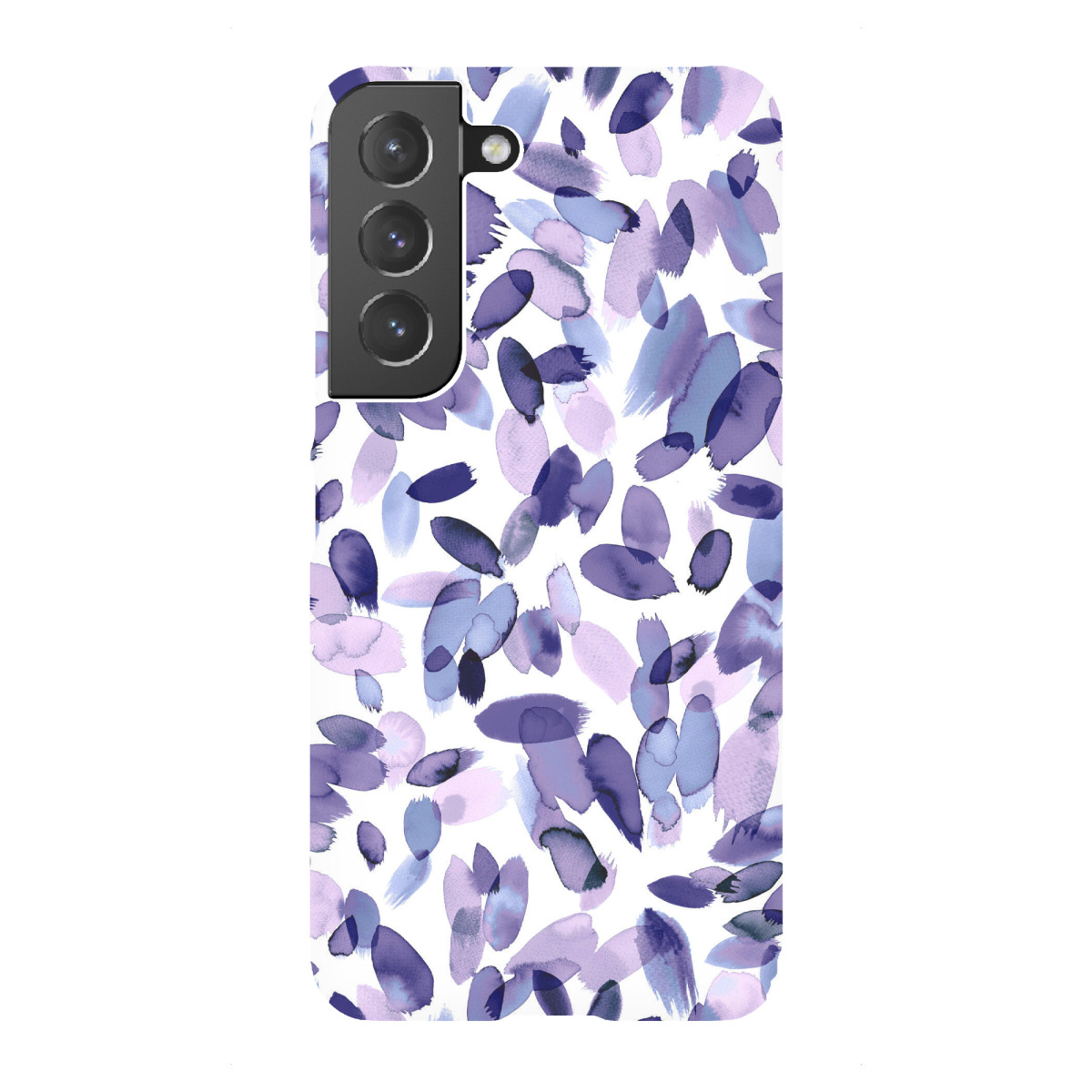 Samsung Galaxy "Watercolor Petal Stains Lilac" Premium-Case Handyhülle artboxONE