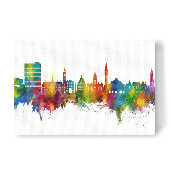 Leinwandbild "Lille France Skyline" artboxONE - Städte