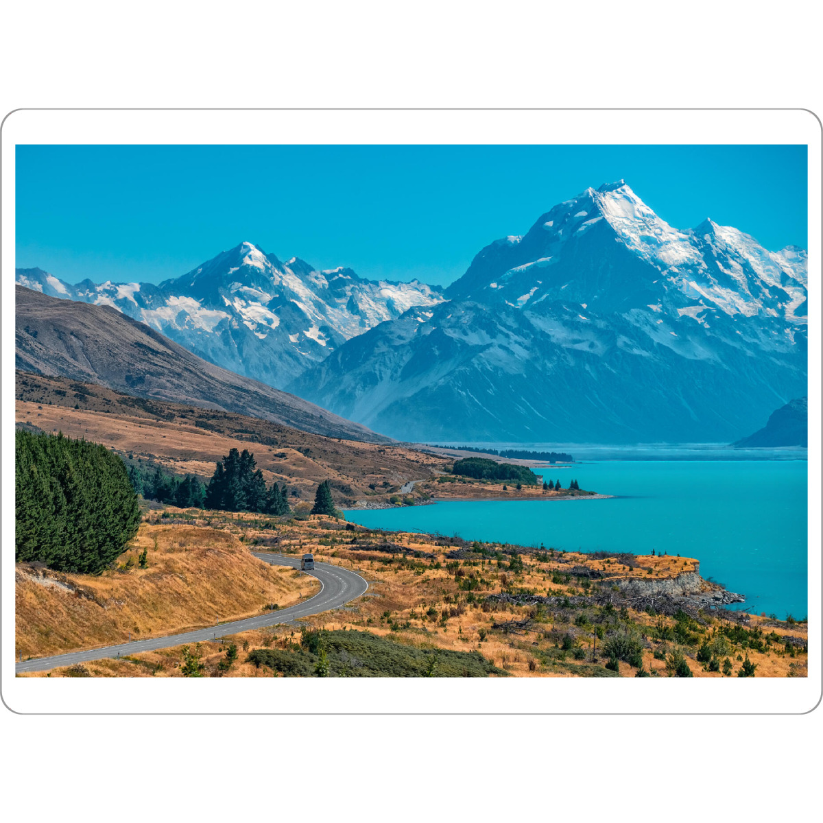 Tischset "Mount Cook, Neuseeland" artboxONE - Natur,Reise,Reise / Länder