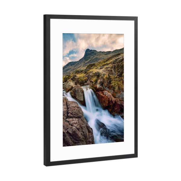 Poster mit Rahmen Schwarz (Metallic) "Lares Trek Peru" artboxONE - Natur,Reise,Reise / Länder