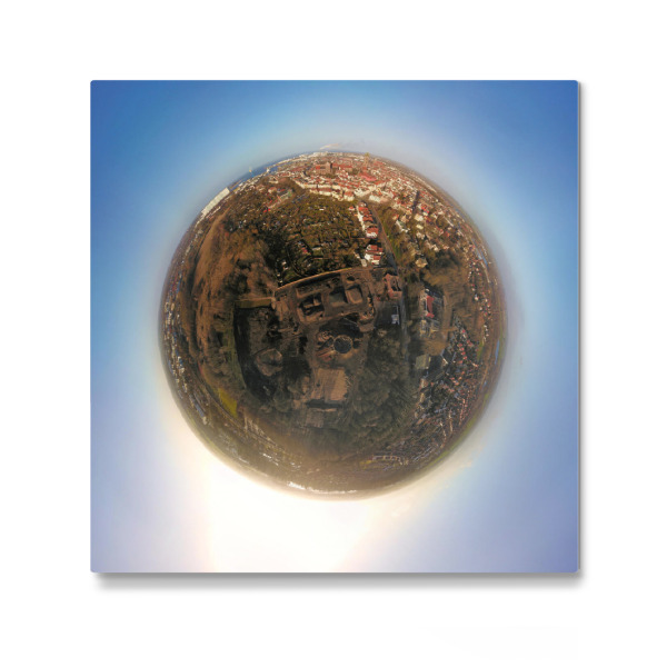 Galerie-Print "Ruine ehem. Gasometer - Wismar" 30x30 cm artboxONE