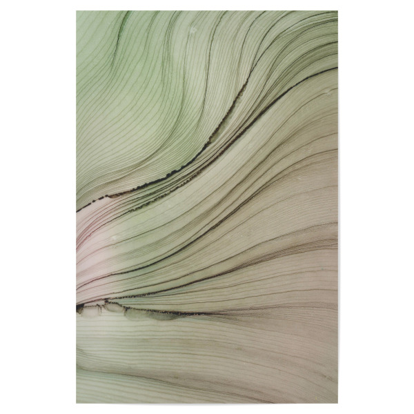 Poster "Waves on Hill" artboxONE - Abstrakt