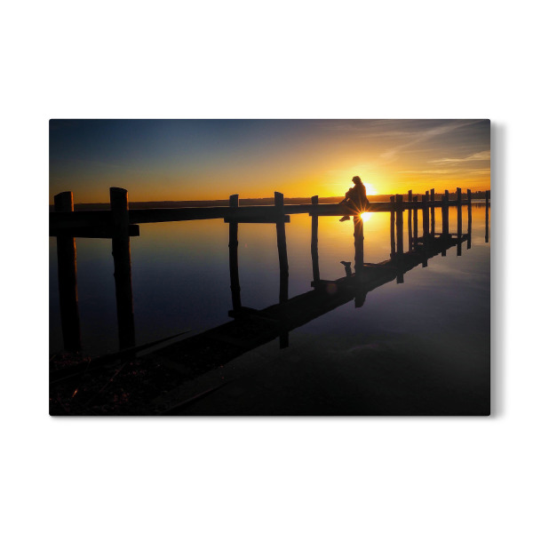 Galerie-Print "Ruhe am See" 30x20 cm artboxONE