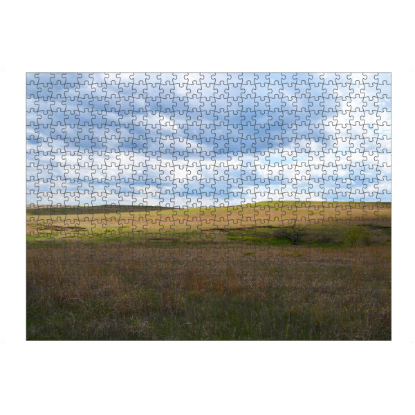 Puzzle Ravensburger "Prairie Landscape, Kansas" artboxONE - Natur,Reise,Reise / Länder