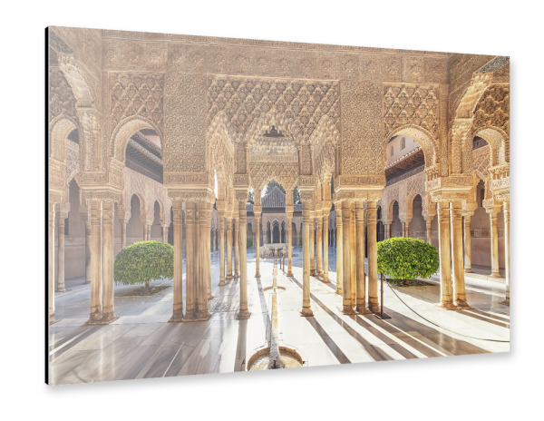 Alu-Dibond "Alhambra Palace" 30x20 cm artboxONE