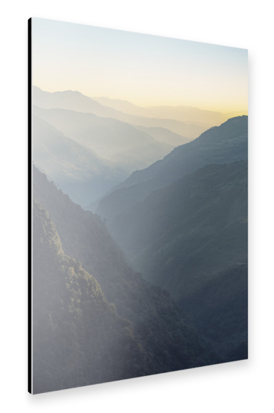 Alu-Dibond "Layers" 30x20 cm artboxONE