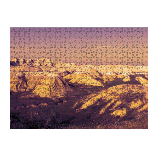 Puzzle Ravensburger "Badlands Sunset, South Dakota" artboxONE - Natur,Reise,Reise / Länder