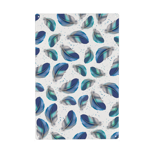 Metall Poster "Feder Tanz" artboxONE - Natur,Abstrakt