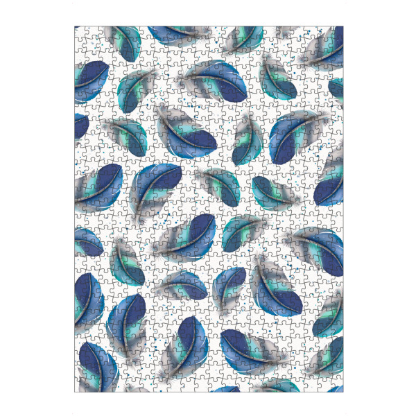 Puzzle Ravensburger "Feder Tanz" artboxONE - Natur,Abstrakt