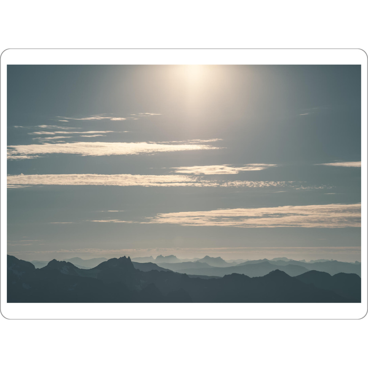 Tischset "Enjoy the View" artboxONE - Natur