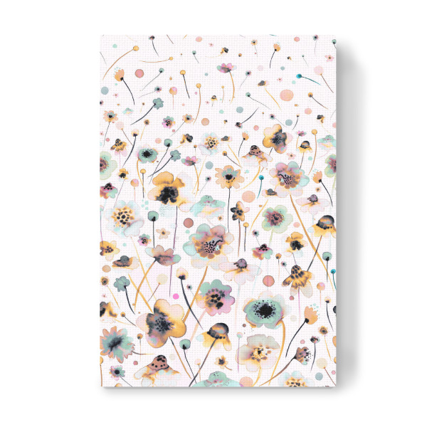 Leinwandbild "Ink Soft Flowers Spring" artboxONE - Natur,Floral,Für Mama