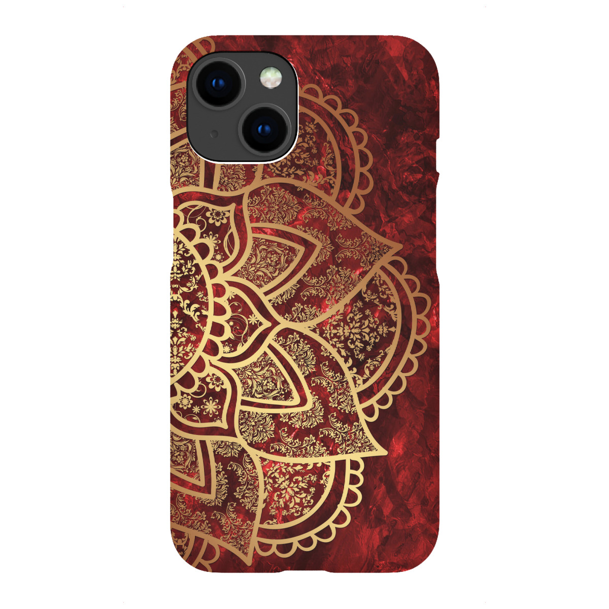 "Mandala Ruby"für iPhone - Premium-Case Handyhülle artboxONE