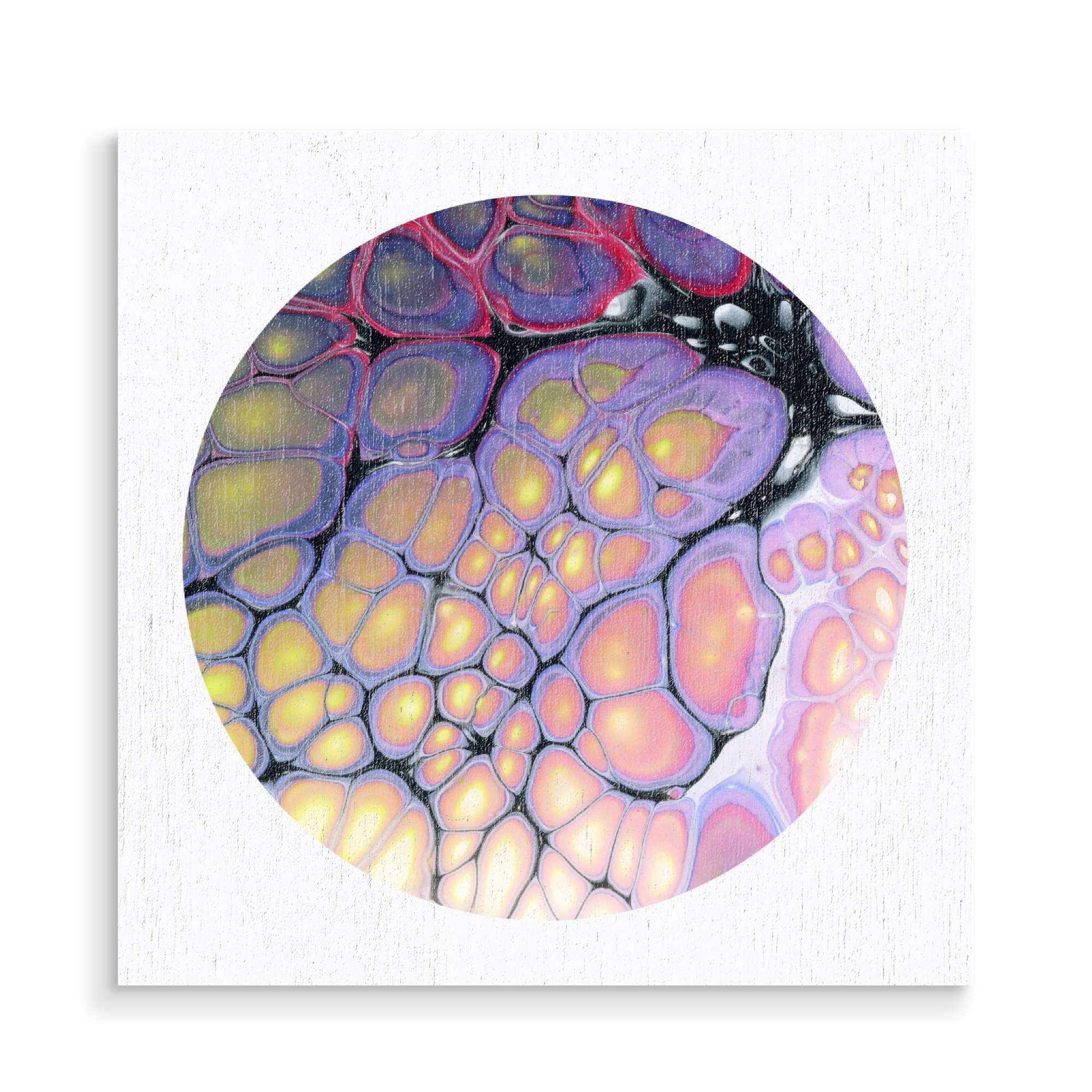 Holzbild "Many Cells" artboxONE - Abstrakt