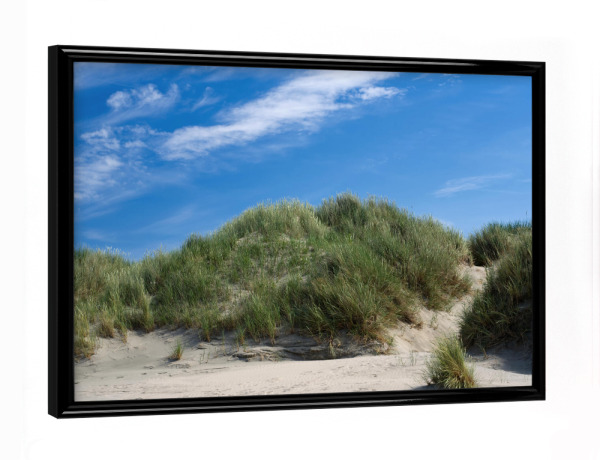 Poster mit schwarzem Rahmen "Sommer auf Baltrum" artboxONE - Natur,Reise / Strand und Meer