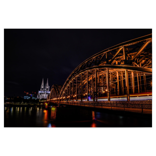 Poster 30x20 cm "Nightlife" artboxONE - Städte / Köln,Architektur,Streetart