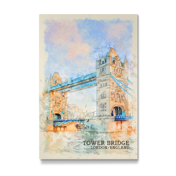 Galerie-Print "Tower Bridge Sketch" 30x20 cm artboxONE