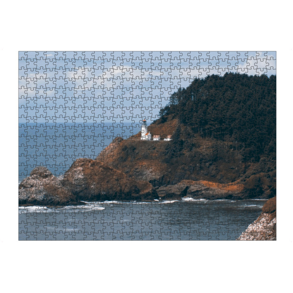 artboxONE Puzzle "Heceta Head Lighthouse, OR" artboxONE - Reise,Architektur,Reise / Strand und Meer,Reise / Länder